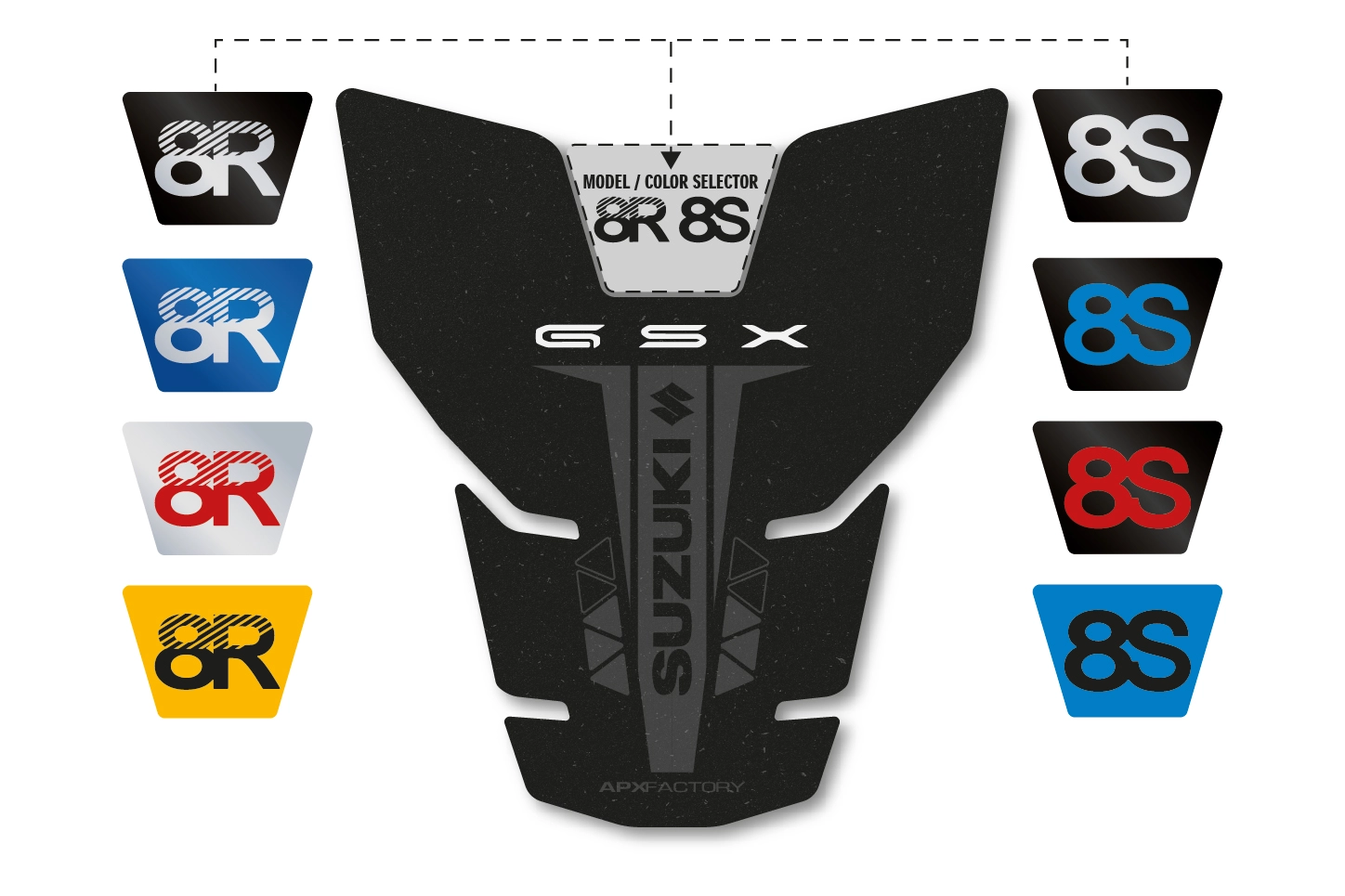 Tankpad GSX-8S/8R